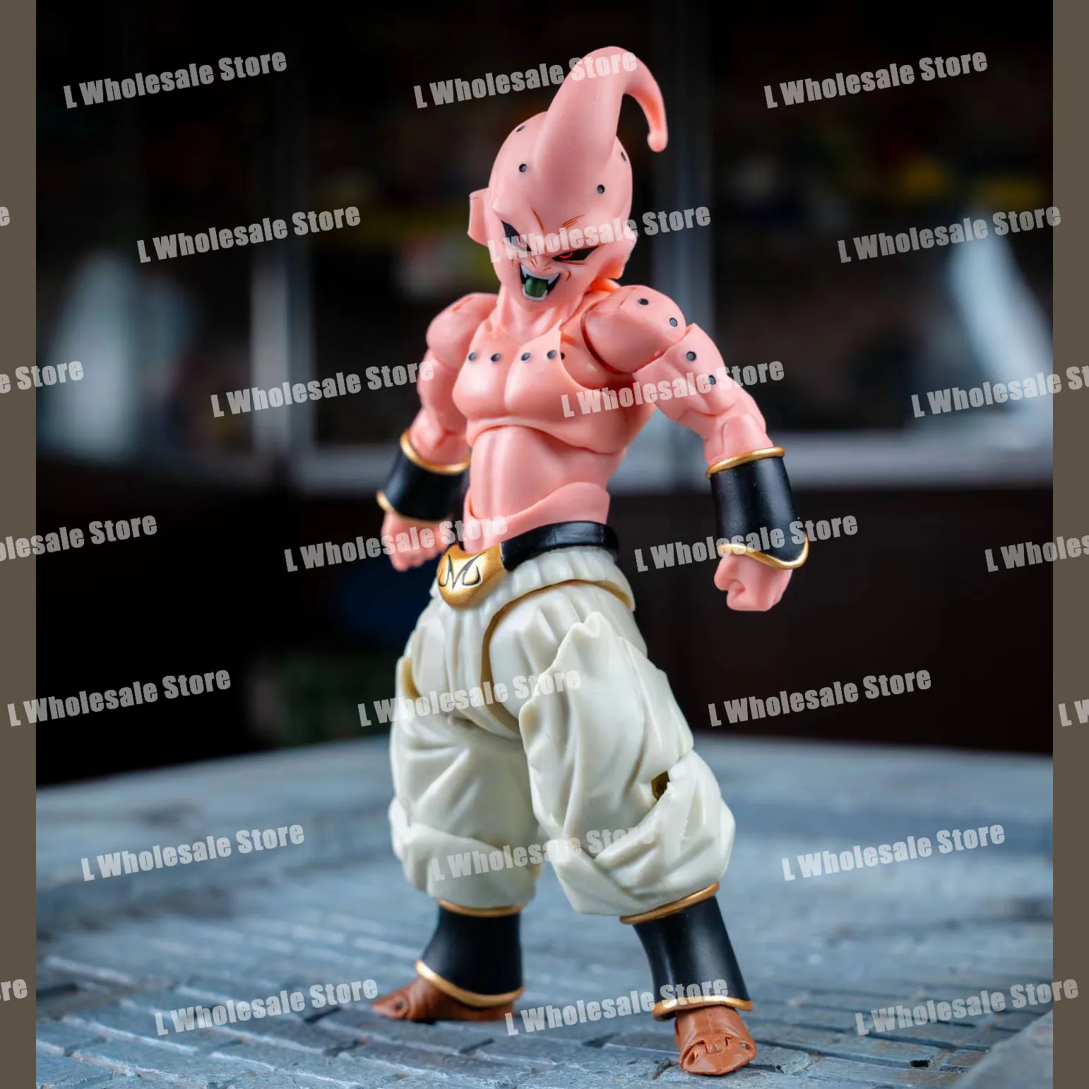 Tonsenarttoys Dragon Ball SHF Adolescent Malevolence Majin Buu Boo Kid Tonsen Arttoys Anime Action Figures Model Collector Toys