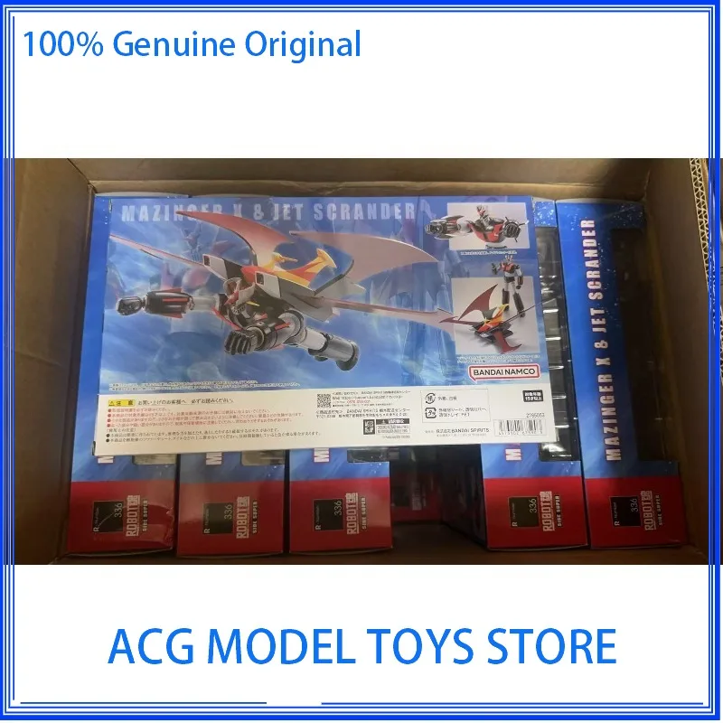 Bandai  THE ROBOT SPAZER MAZINGER Z From GRENDIZER U MAZINGER X & JET SCRANDER Anime Full Action Assembly Figure Model Toy