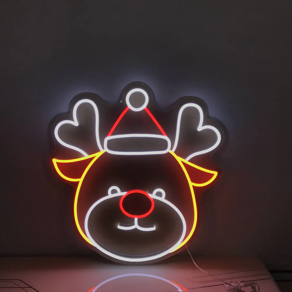LED Neon Custom Sign Personalized DIY Neon Lamp for Christmas Wall Hanging Custom Name Letter Logo Wedding Holiday Decor
