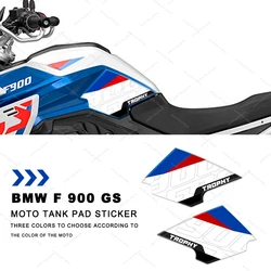 For F 900 GS f900gs 2024 3D Resin Tank Grip Side Protector Decals Motorcycle Anti Slip Tank Pad Waterproof Stickers