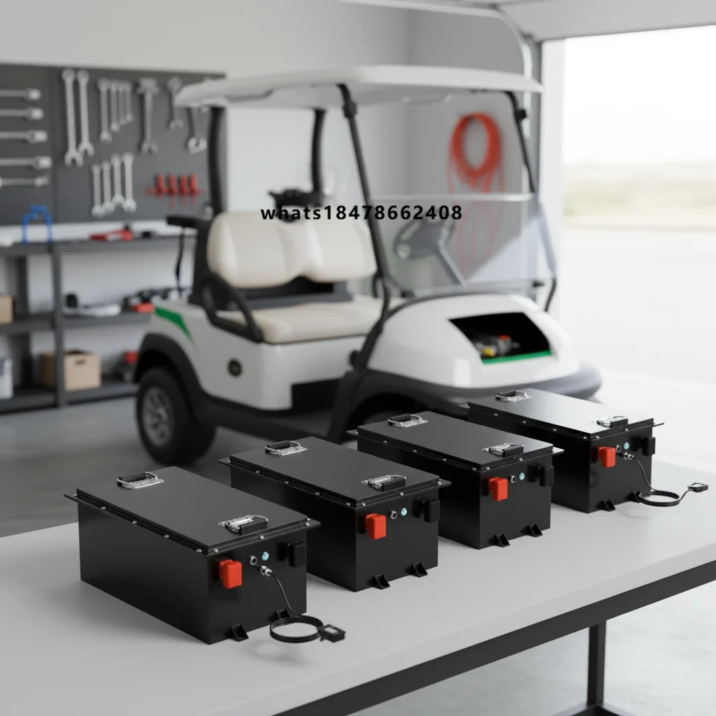 

High Power 64v 60V LifePO4 Lithium Ion Batteries Pack 105ah 200ah Electric Car Golf Cart Optimized Electricvehicle Battery