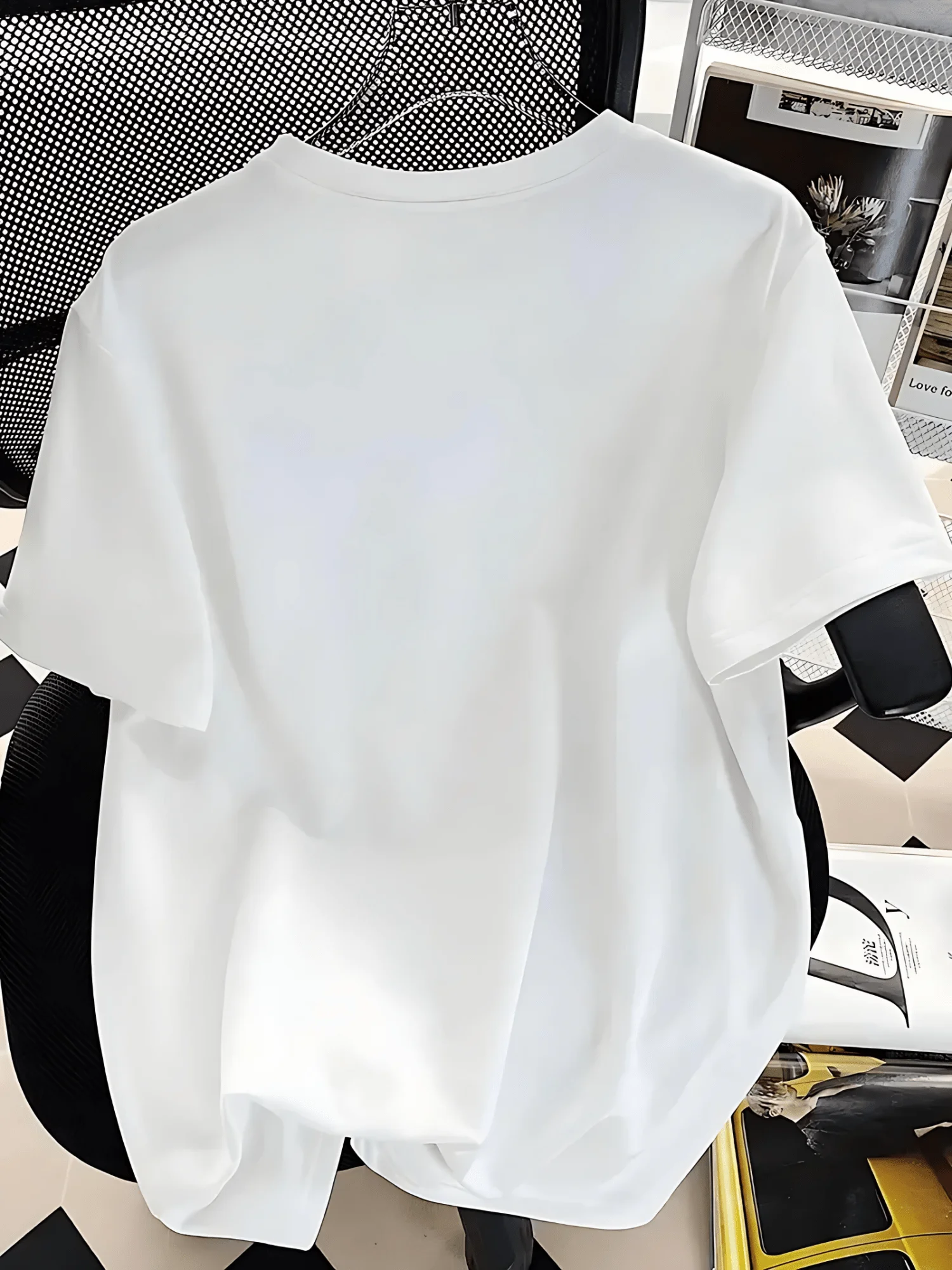 Cute Shiba Inu Graphic Print Men's Casual Short Sleeve T-Shirt - White, Round Neck, Regular Fit, Machine Washable, Comfortable for All Seasons, Perfect for Pet Lovers, Dog Tee, Everyday Wear, Playful Design, Basic Style, Domestic Shipping