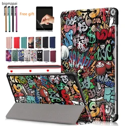 2022 dla Samsung galaxy tab s6 lite case 10.4 P613 SM-P610 P615 / tab A7 T500 T505 /Tab A8 inteligentne pokrywy ochronne tablety