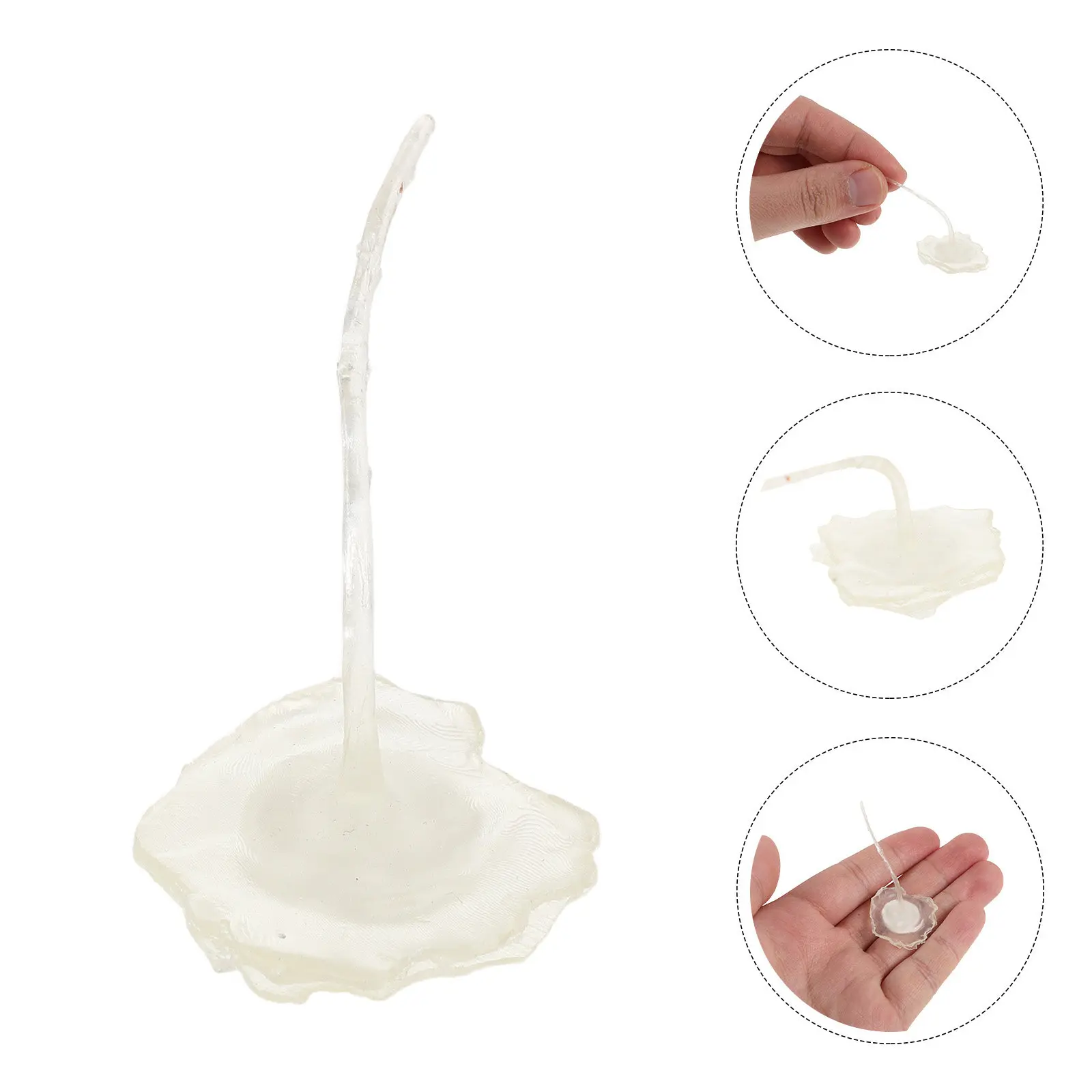 2Pcs Mini Resin Peeing Sculpture Unique Micro Landscape Prank Decoration for Bonsai Succulent Pot Terrarium Micro Scenery Pee