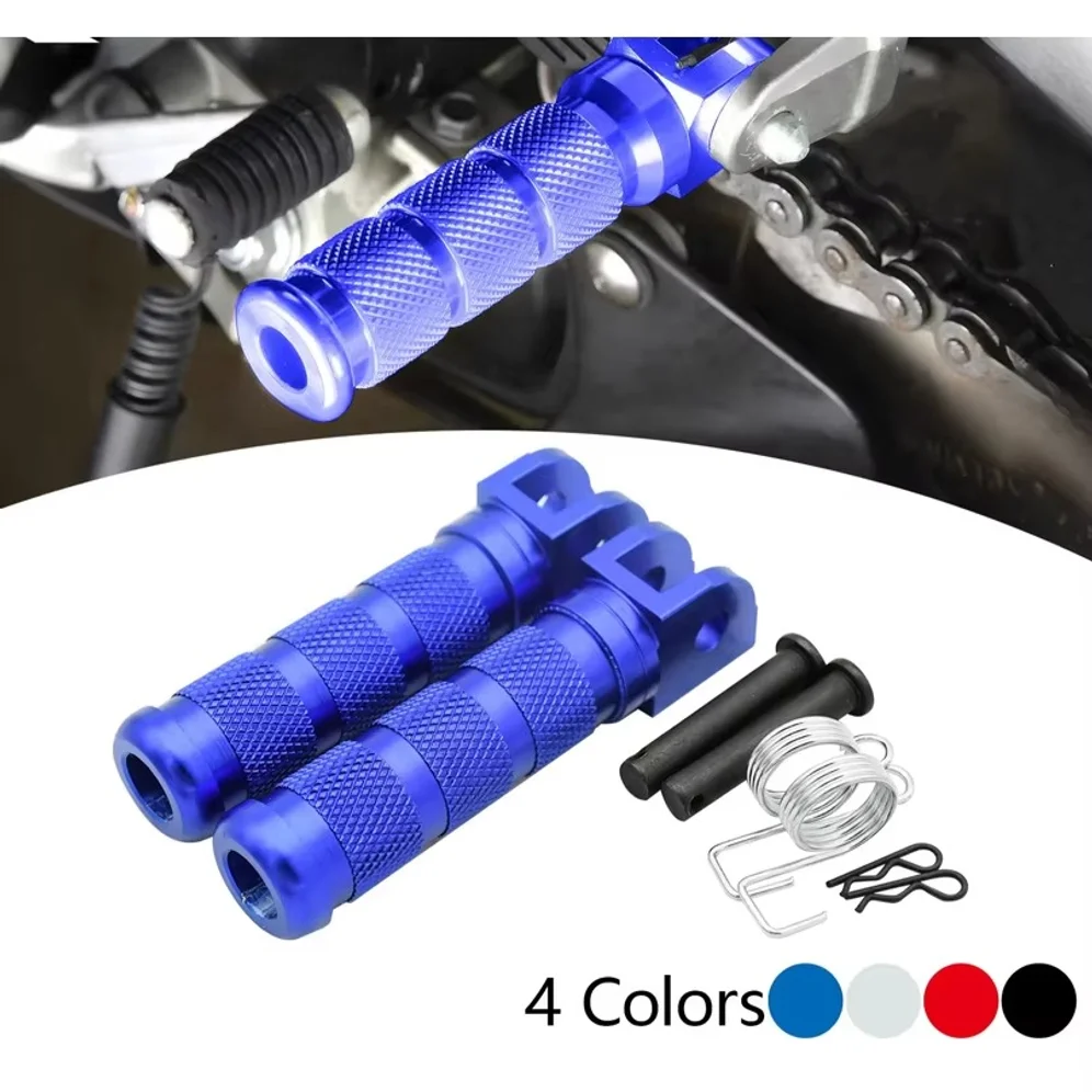 Motorcycle Pedal Foot Pegs FootRest Footpegs For Honda Kawasaki Yamaha Suzuki GSX S750 S1000 S1000F 250R R600 R750 R1000 250S