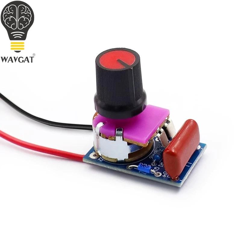 100W Dimmer Module DIY Kit with Switch Potentiometer Speed Regulation Module for Arduino Electronic Suite laboratory