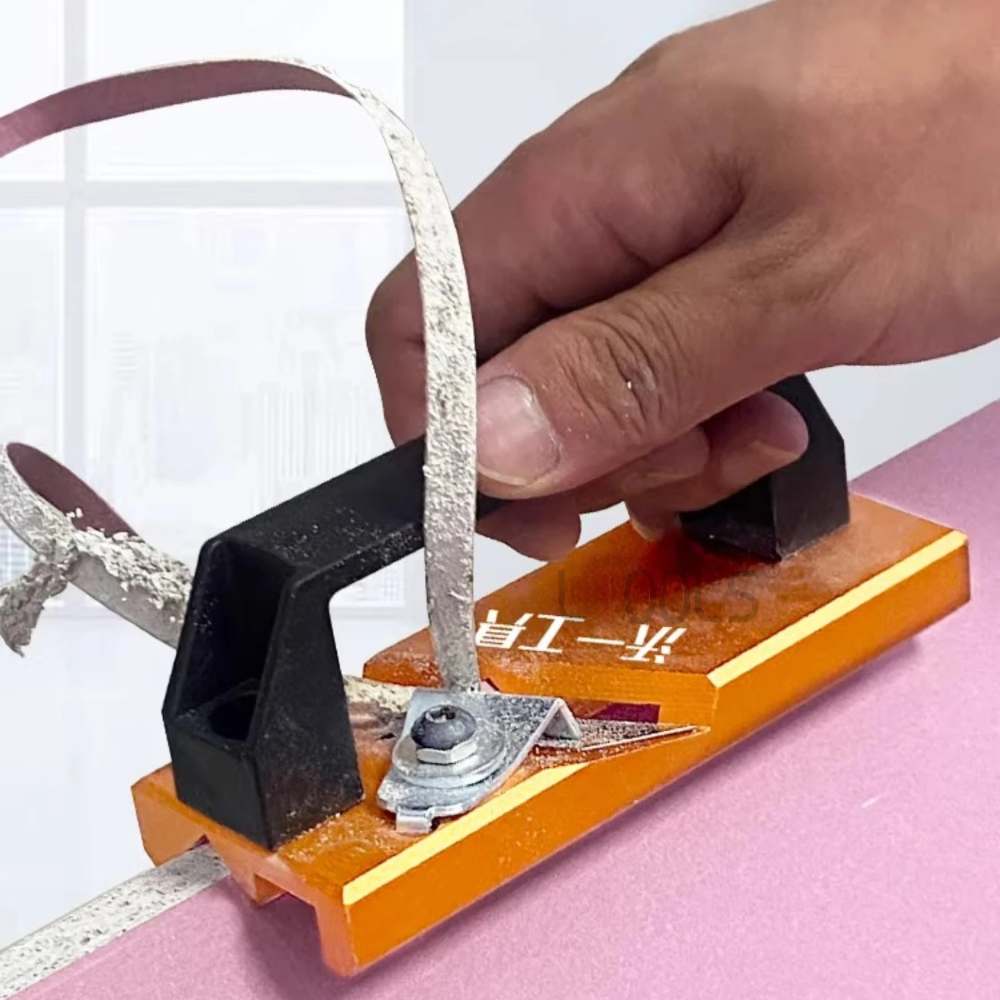 

Woodworking Double Groove Chamfering Machine Gypsum Board Oblique Joint Trimming Knife Durable Aluminum Alloy Handle Manual Tool