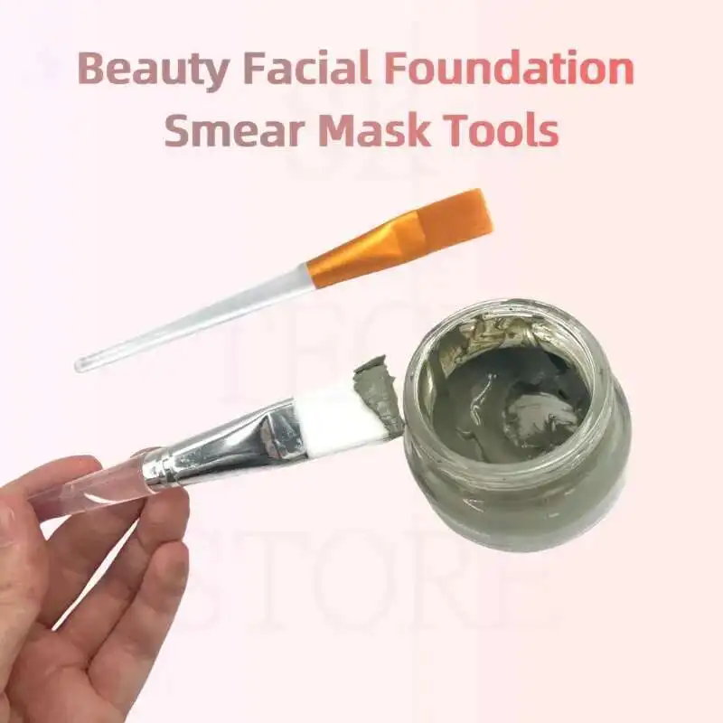 Mini cepillo de silicona para máscara, herramienta de fabricación de crema Facial para maquillaje, suministros de mezcla de viaje portátiles, herramientas cosméticas de maquillaje
