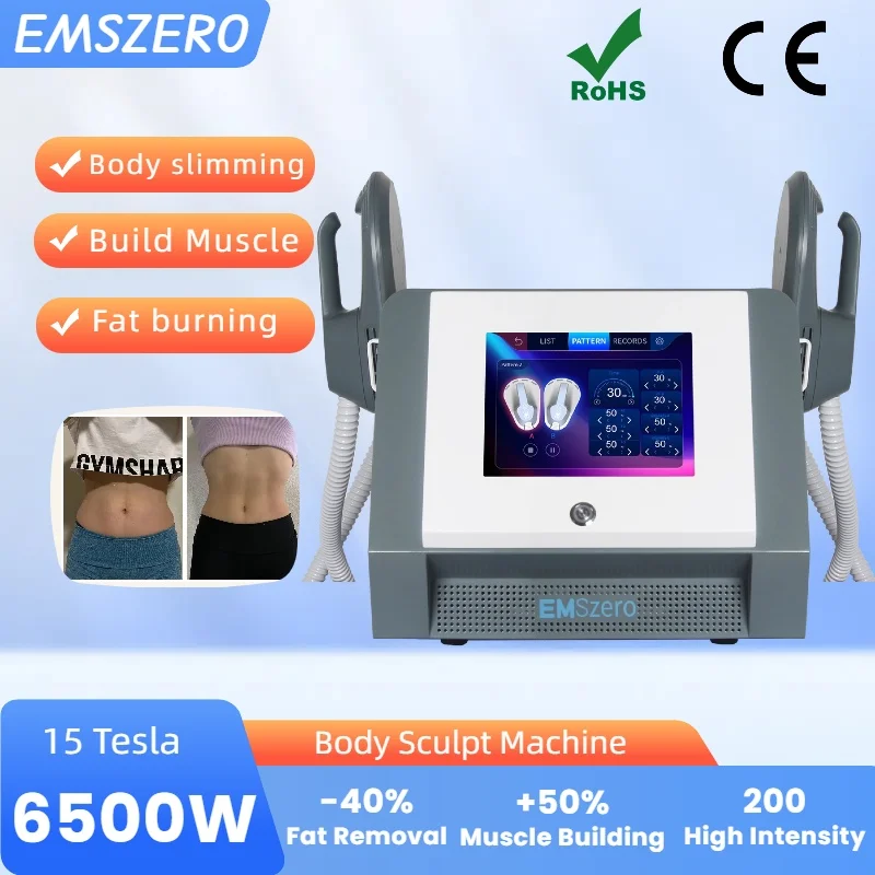 EMSzero 6500W máquina EMS NEO adelgazamiento corporal esculpir quema grasa Nova peso perder músculos electromagnéticos