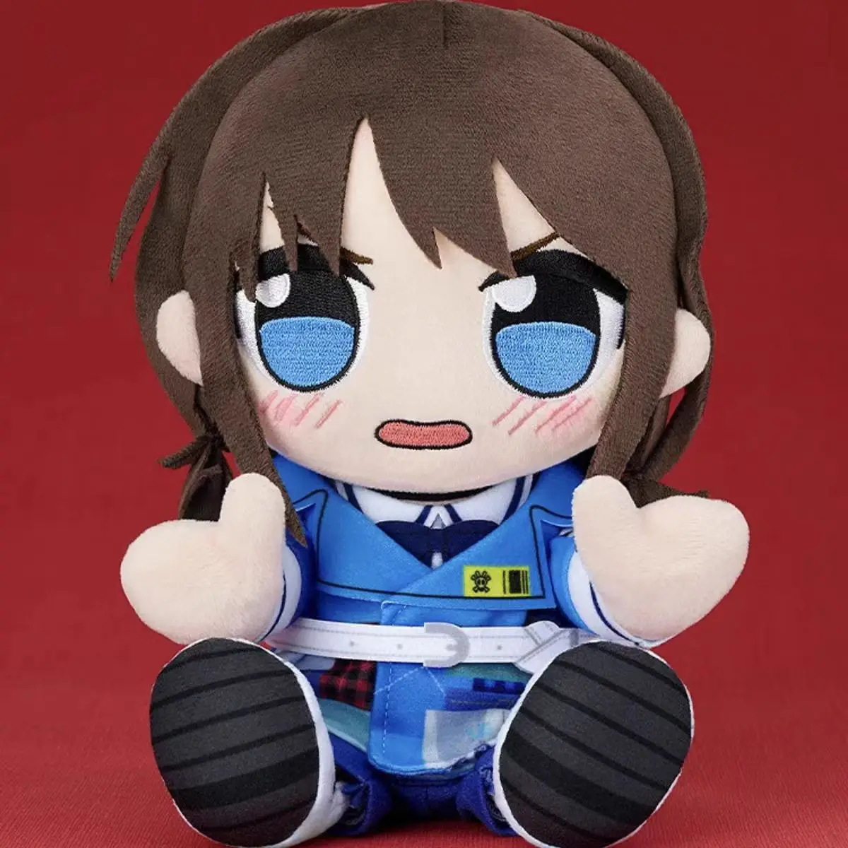 

20CM Tall Momoka Kawahara Cotton Doll Crying Anime Girl Awa Band Doujin Posable Collectible Model Geek Gift