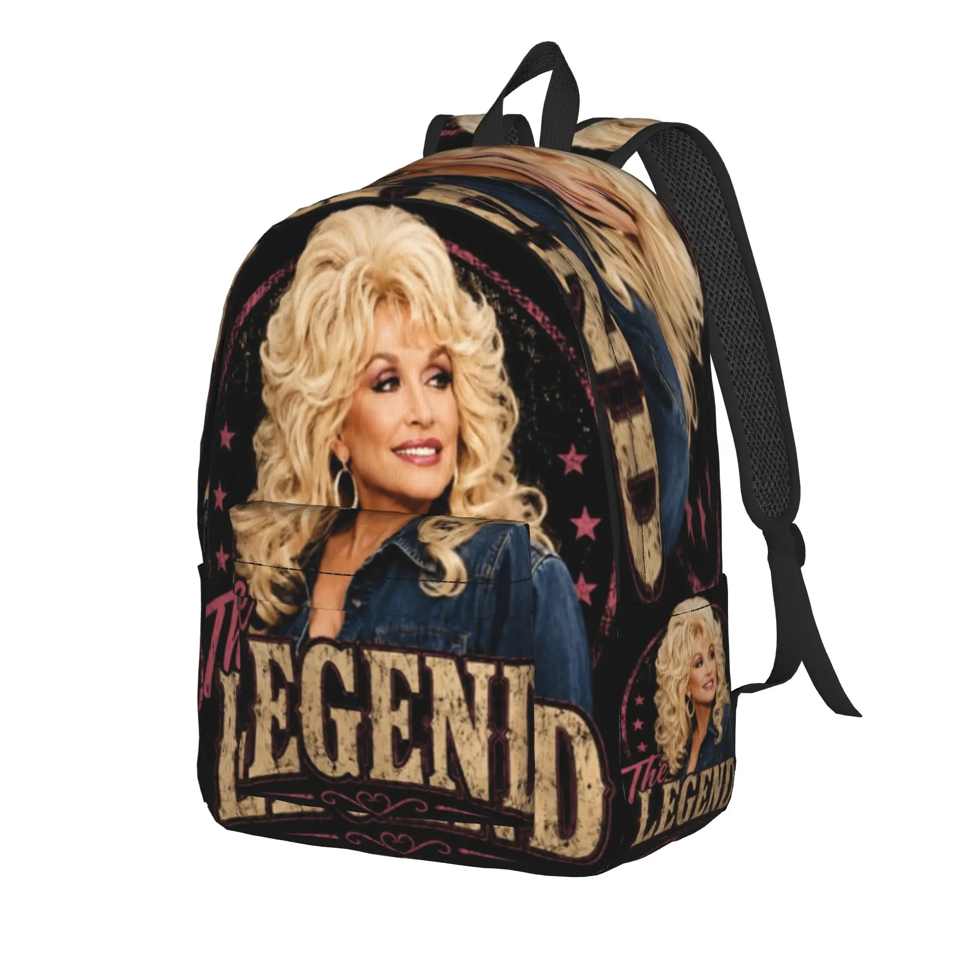 Legend Dolly Parton Backpack  Outdoor Backpacks Student Funny School Bags Designer Lightweight Rucksack
