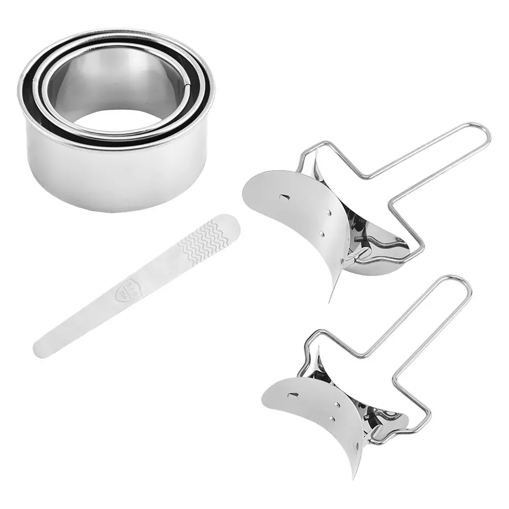 

Форма для изготовления пельменей из нержавеющей стали для изготовления пельменей, обертки для пирогов, круглый пресс, кухонный инструмент, легко чистится