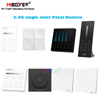 MiBoxer 2.4G single color Panel Remote DIM monochrome switch dimming controller K4 K1 k2 K2S K3 K3S Y1 B1 B5 U1 PUSH3 PUSH3-2