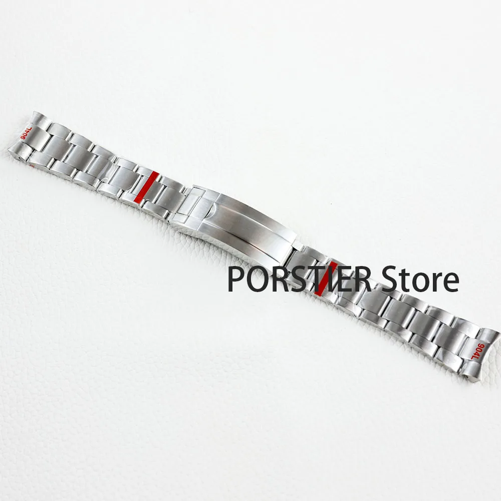 Oyster 20mm Jubilee Bracelet High Quality Stainless Steel Strap Watch Strap for Submarine Log Waterproof NH35 36/39mm Watch Case