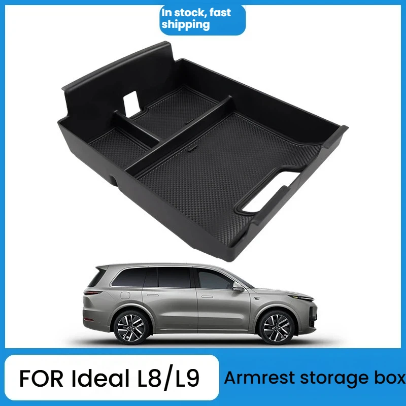Suitable for 23-25   ideal L8/L9 armrest box storage box central console storage box car supplies drop shipping