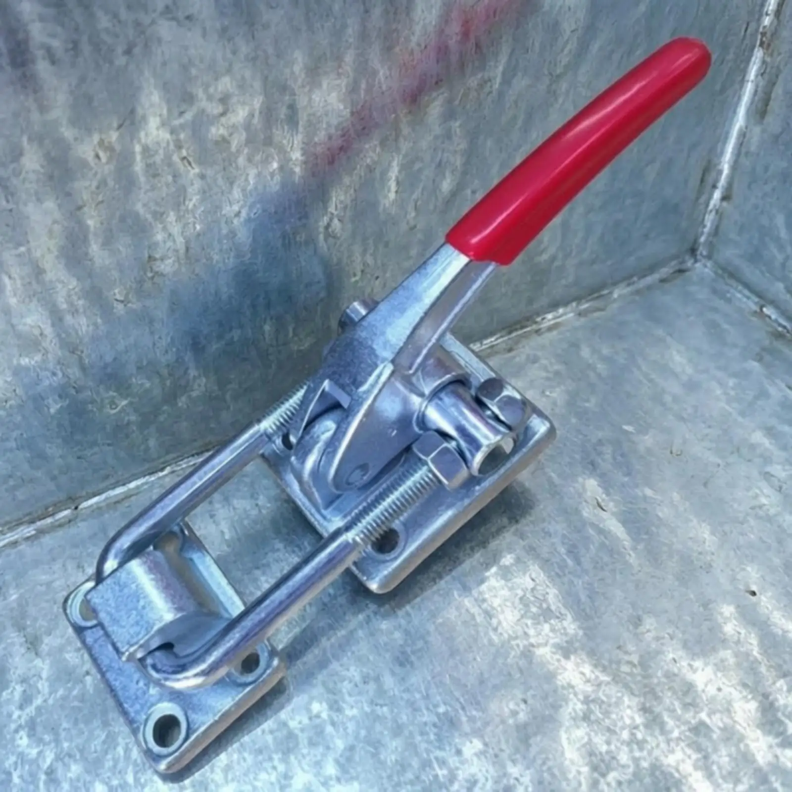 Over-Center Toggle Latch Clamp Adjustable Toggle Latch Clamp Easy to Install for Workshop Fixtures, Fabrication Projects,