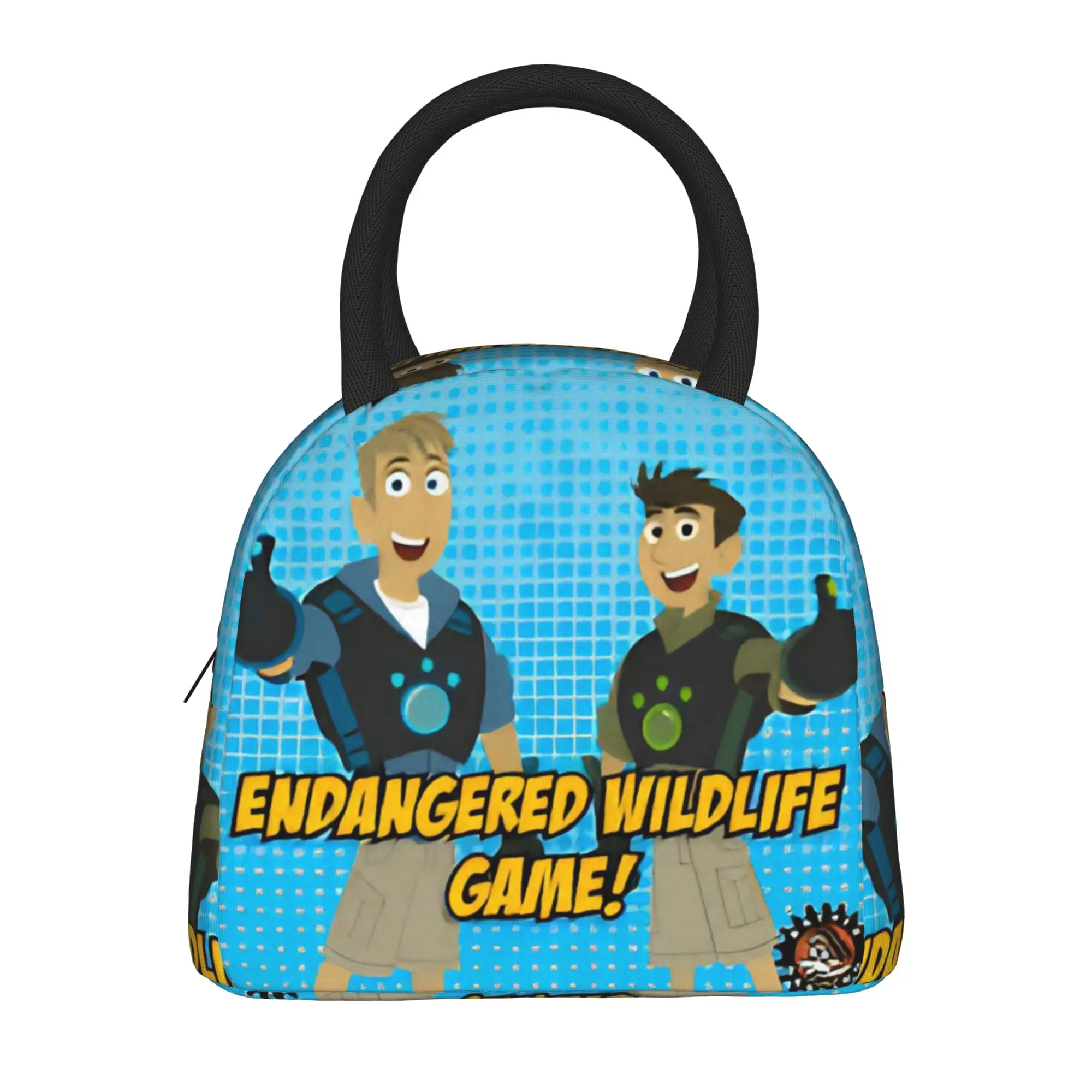 Lunch Boxes Wild Kratts Cartoon Accessories  Lunch Container New Arrival Thermal Cooler Lunch Box For Picnic