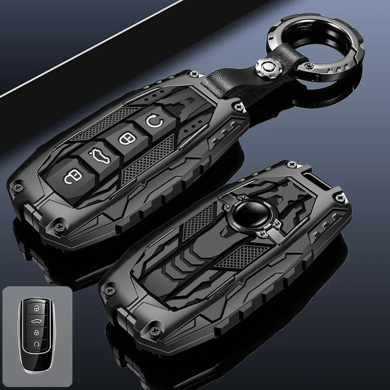 Zinc Alloy Car Remote Key Case Cover for Chery Tiggo 8plus Tiggo 8 New 5 Plus 7pro Max Omoda 5 C5 Accessories Protector