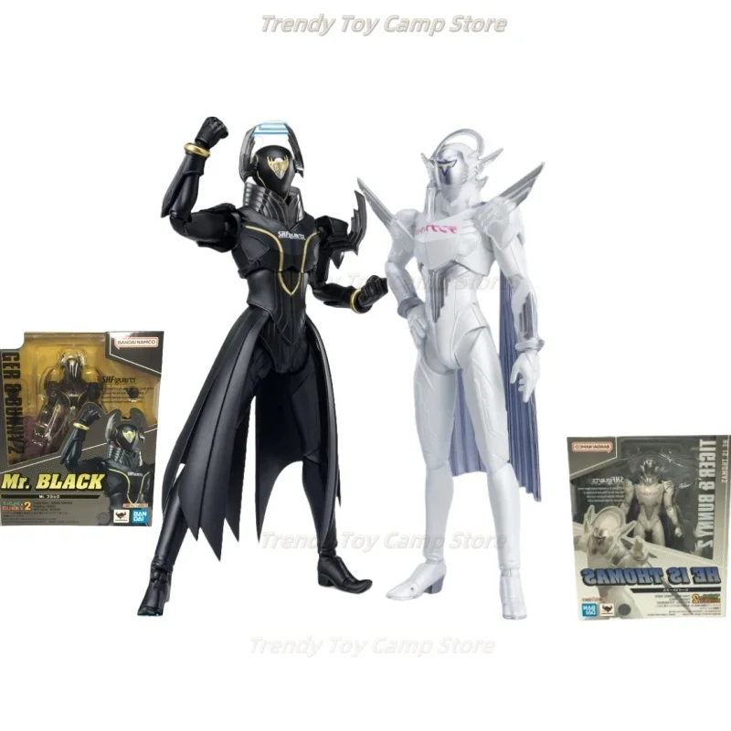 

Подлинная серия BANDAI S. H. Figuarts, подвижные игрушки, серия «Тигр и кролик», «Мистер ЧЕРНЫЙ, HE IS THOMAS», изысканные коллекционные игрушки