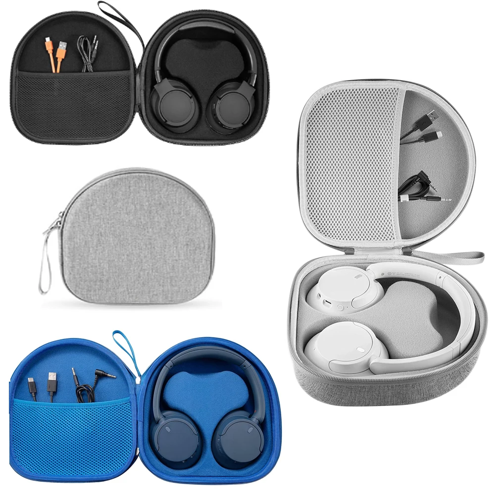 Чехол для переноски JBL TUNE 720BT 520BT 510BT и Sony WH-1000xm4 WH-CH520 WH-CH720N, жесткая сумка для хранения наушников EVA