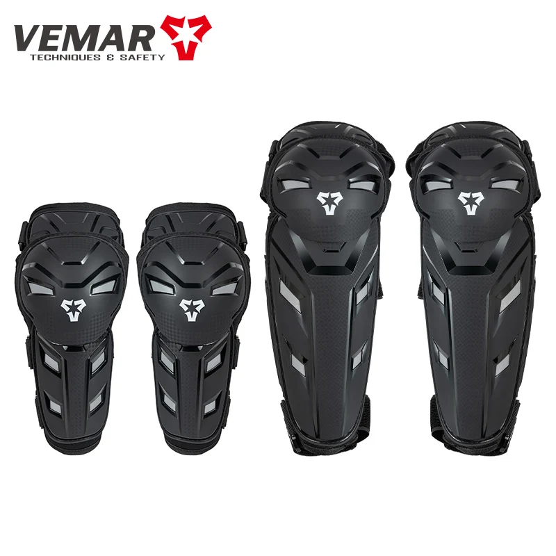 

VEMAR New Adult Motorcycle Knee and Elbow Pads 4 PCS Motorcycle Bicycle Riding Sports Protective Gear Rodillera de motocicleta