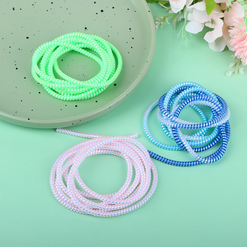 【AD】1.6M Color Cable Intertwine Rope Spiral Cable Protector Universal Charging Cable Cover Sleeve Saver Anti-Fracture Management