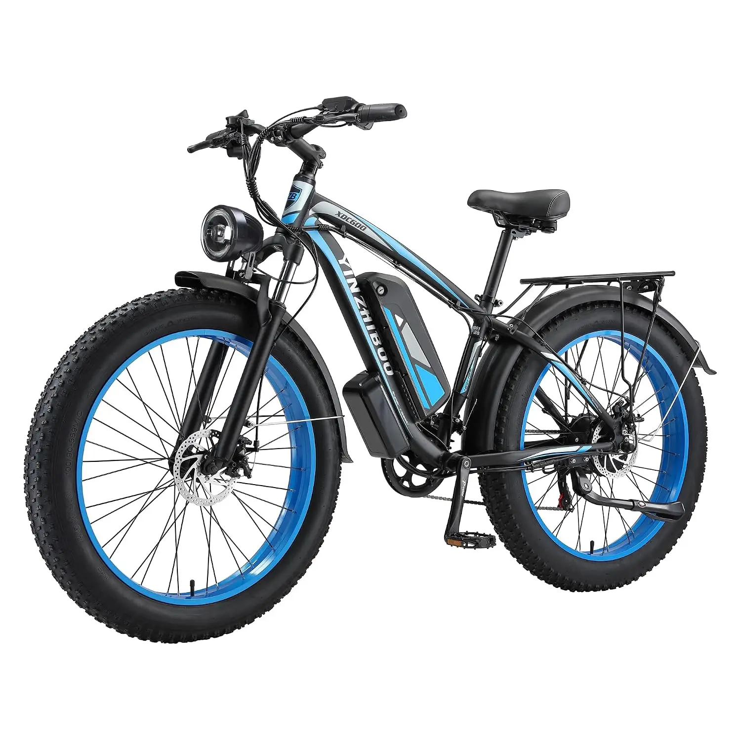 Fat Tire Electric Bike Adults All Terrain 750W Motor 48V Battery Off Road Mountain Beach Snow, Customized
