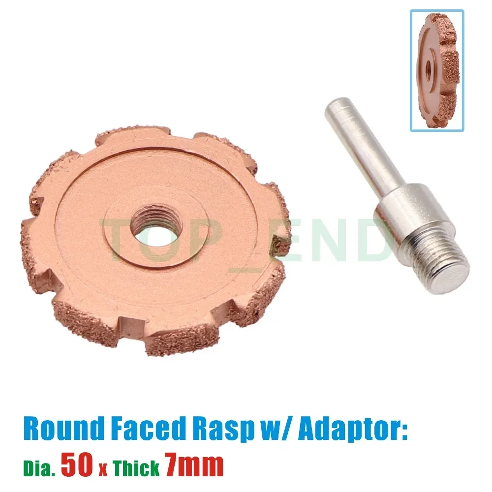 1pc New Buffing Wheel Tungsten Carbide Rasp Round Faced / Tapered Cone / Pencil Rasp with Arbor Adaptor Wheel Grind Rasp