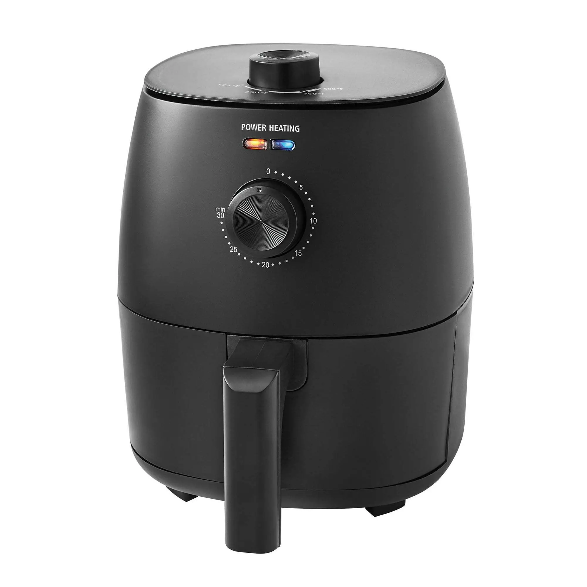 

2.2 QT Air Fryer, Black - Automatic Shutoff, Nonstick