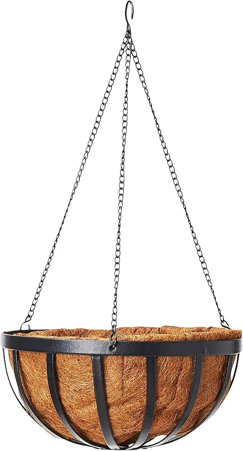 

Садовые товары: Подвесная круглая корзина Solstice 12 дюймов, черная