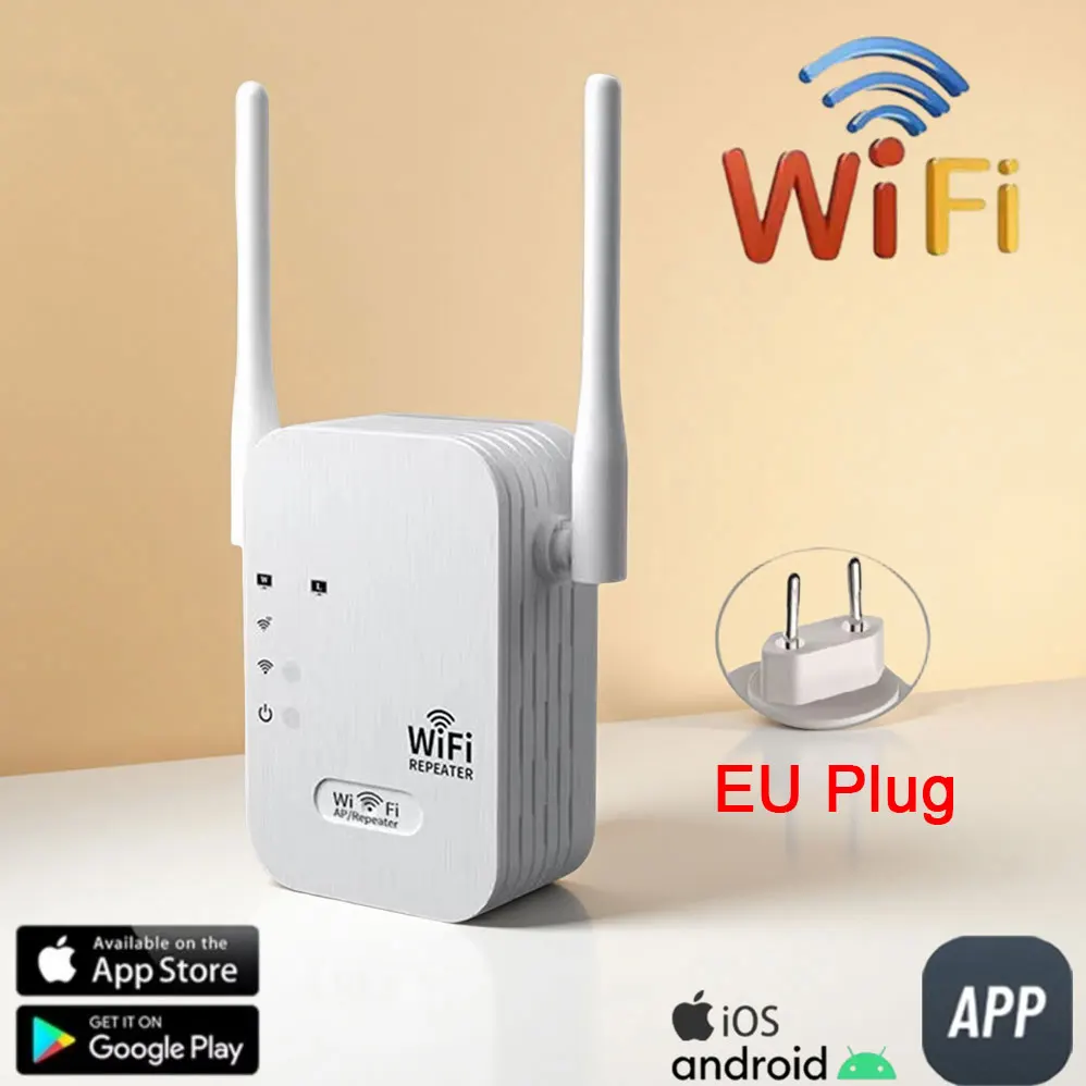 

Multi functional WIFI repeater, WIFI signal enhancement, WIFI expansion. WIFI version control, supporting iOS and Android.