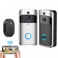 Hot Smart Video V5 Doorbell Camera Wireless WiFi Phone Bell Intercom Home Security 720P Remote Monitor Night Vision Door Bell