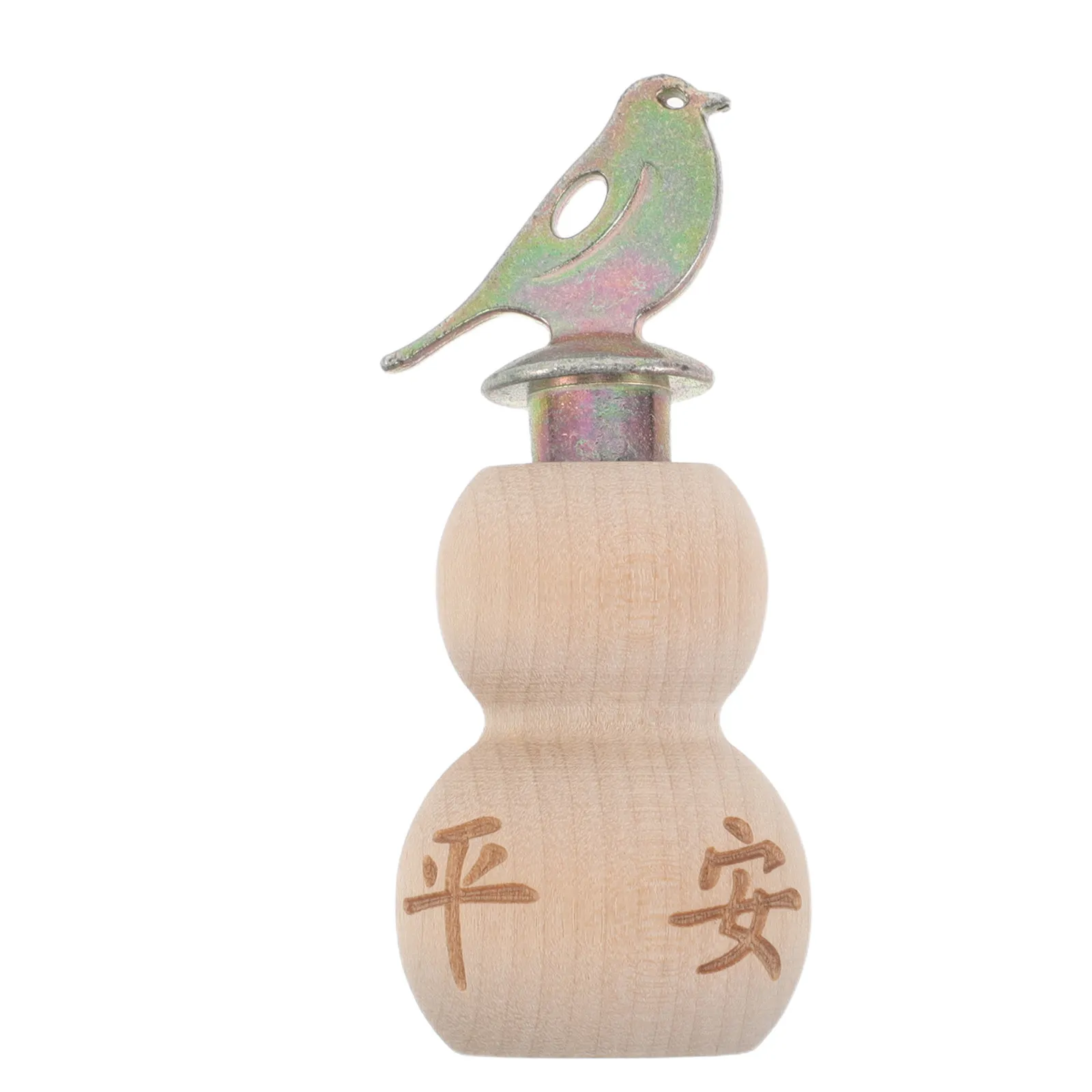 Hand-Twist Wooden Bird Whistle Gourd Design Realistic Bird Call Whistle for Kids Education Outdoor Fun Kids Favors for Party
