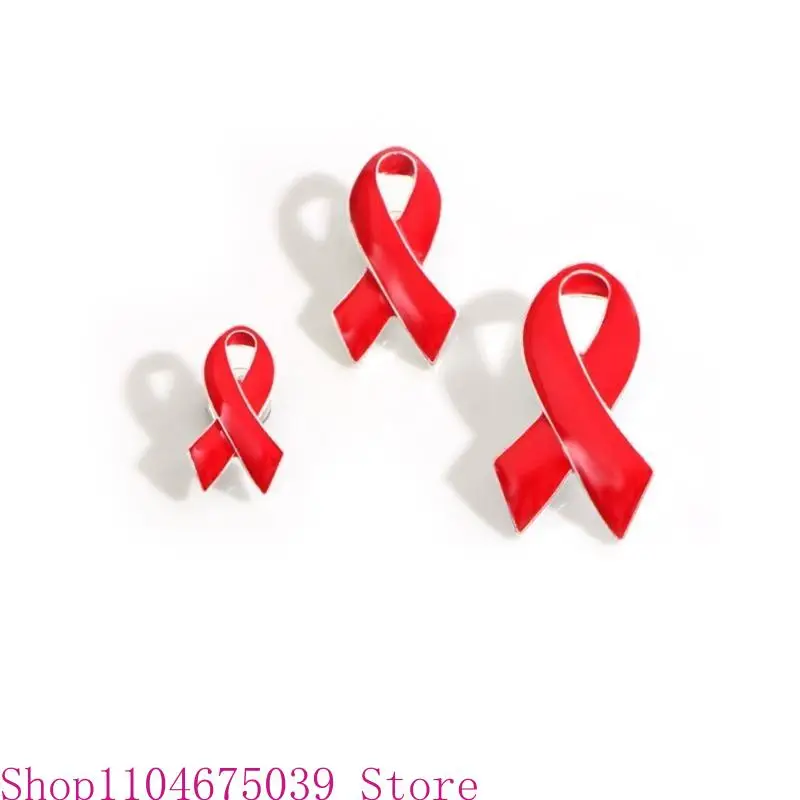 5Asd Red Ribbon Pin…