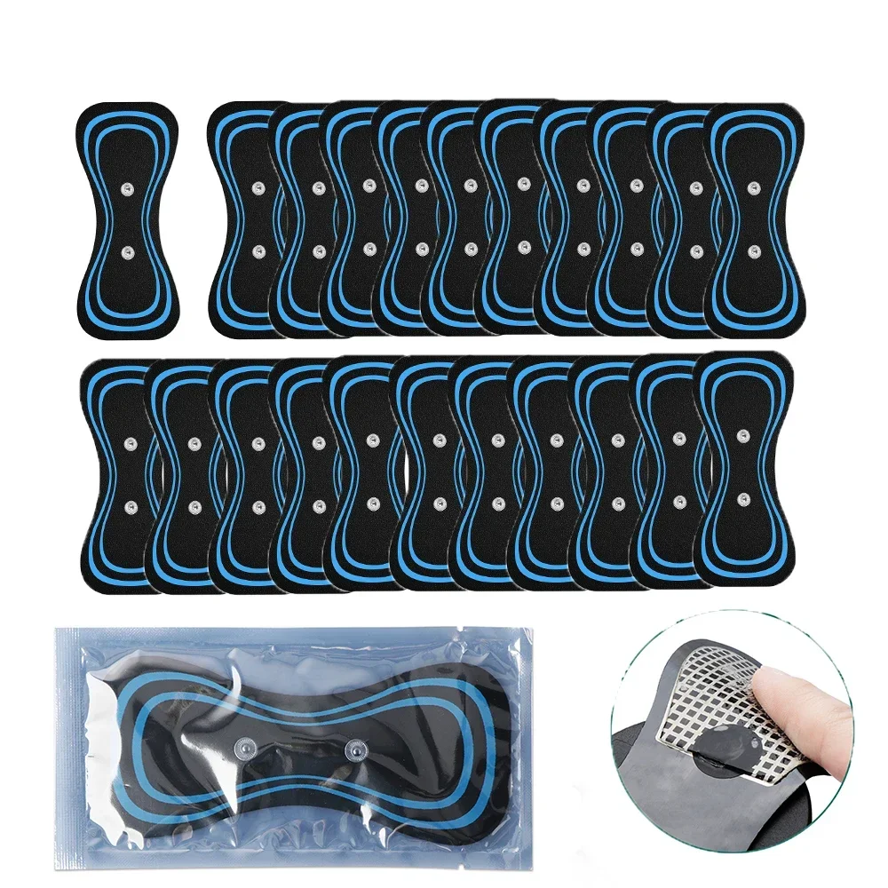 Replacement Cervical Neck Stretcher Patch Self Adhesive Back Massager Sticker Low Pulse Massager Gel Patches for Neck Massager