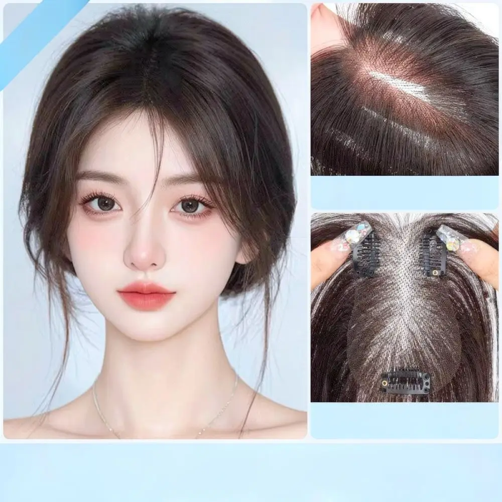 Premium Synthetic Hair Fringe For Liyuan Breathable Volumizing Hair Piece Natural Looking Front Bangs For Daily Use