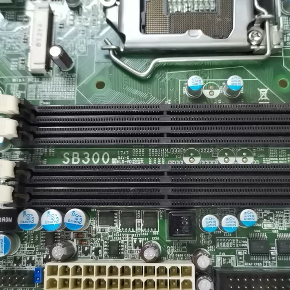 ل DFI SB300-C ثنائي المنفذ اللوحة الأم للتحكم الصناعي SB300