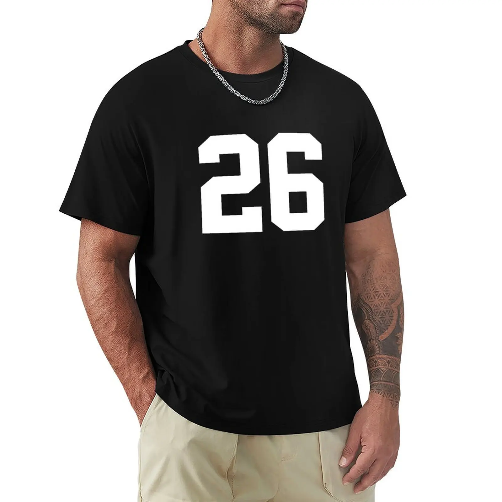 26. Number twenty on shirts and stuff. T-Shirt Fitness Quick Dry Short Sleeve Top