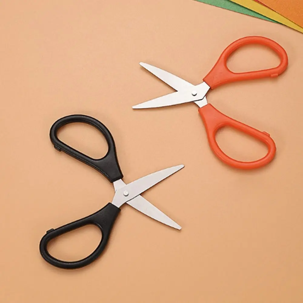 Mini tijeras de acero inoxidable, herramientas minimalistas hechas a mano, multifuncional, Color caramelo, 10 piezas
