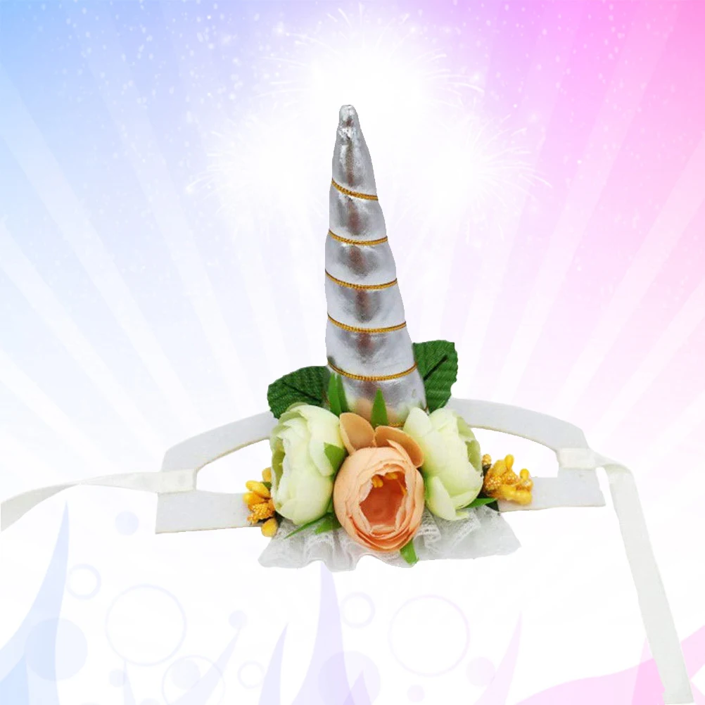 

Unicorn Hat Dog Accessories for Small Dogs Cat Puppy Novelty Pet Hats Funny Cosplay Costumes