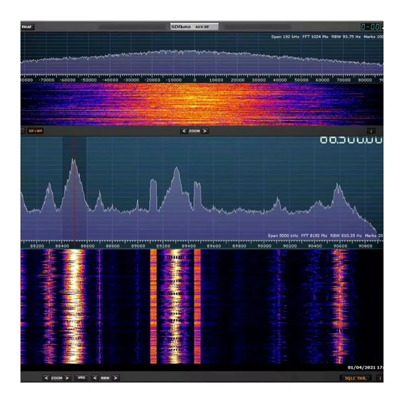 RSP1A SDR Receiver All Mode High Performance Radio Receiver Shortwave 1Khz-2Ghz Wideband 14Bit