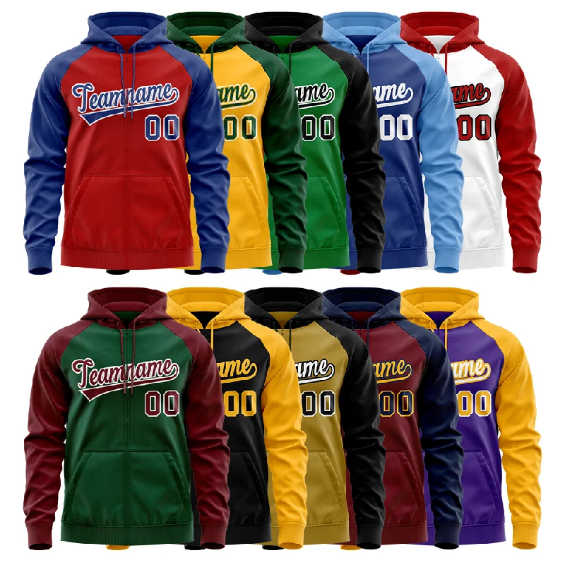 

Custom Hoodie Men's Heavyweight Full Zip Oversized Fit Cotton Embroidery Logo Thick Print Winter Streetwear Side Pockets