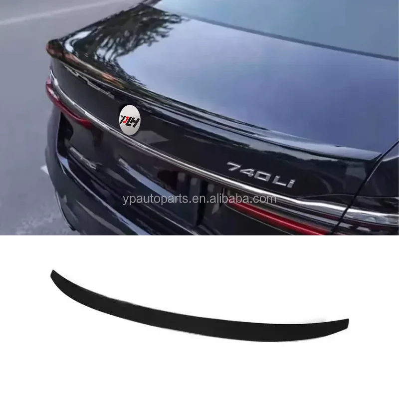 7 Series G11/G12 Upgrade to MP Glossy Black Universal Rear Trunk Spoiler Wing For Bmws 7s G12