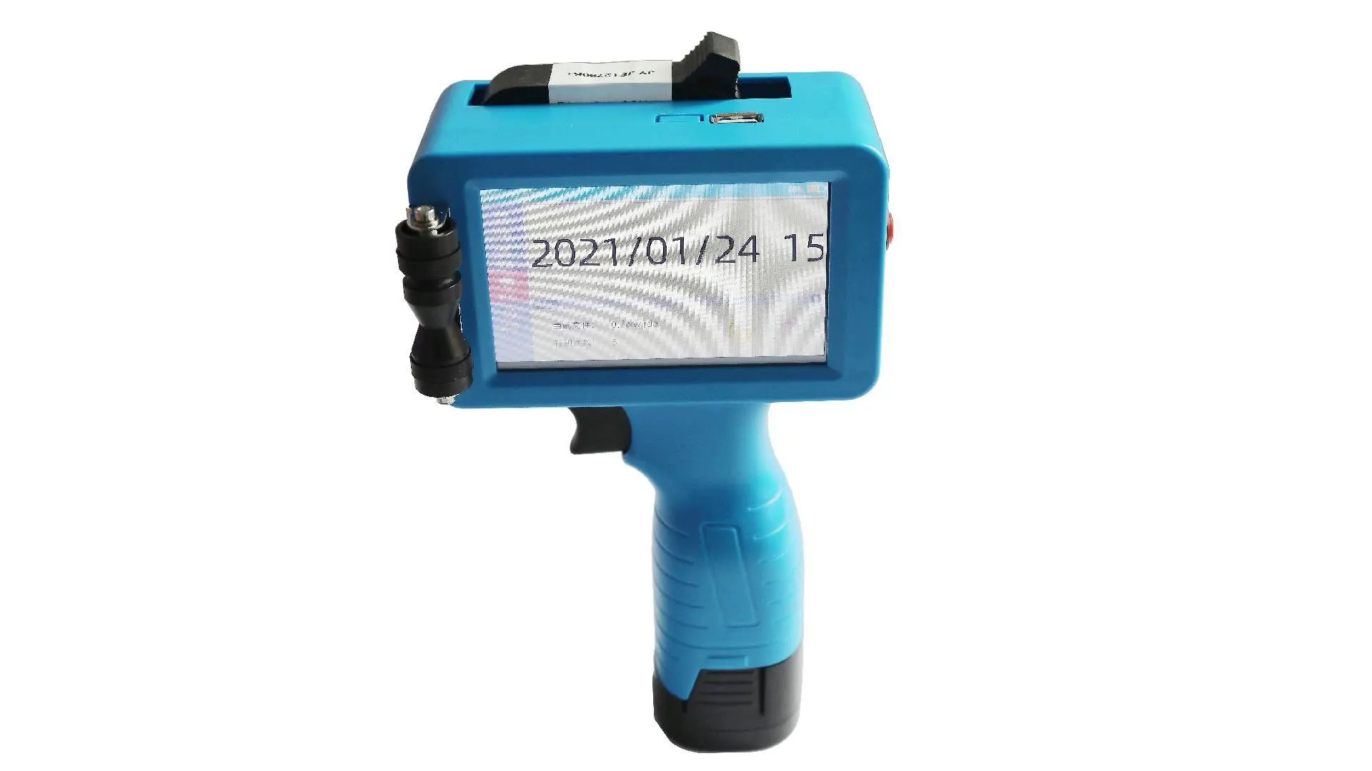 12.7mm Smart Automatic Portable Bar code Expiry Date Coding Machine Handheld Inkjet Logo Printer