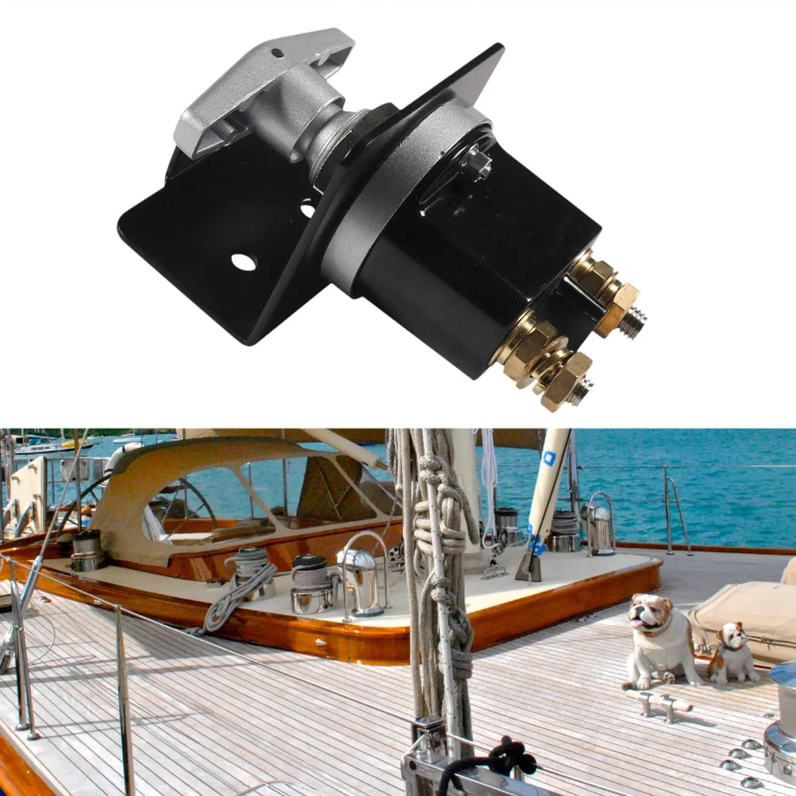 

Battery Disconnect Switch with Lockout Plate Sturdy Replacement 12V 24V 36V