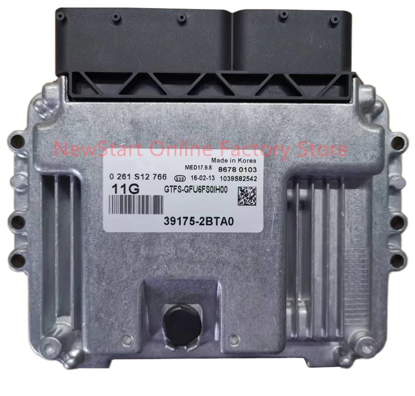 

39175-2BTA0 0261S12766 ECU оригинальная плата двигателя, электронный блок управления, подходит для Hyundai Car MED17.9.8