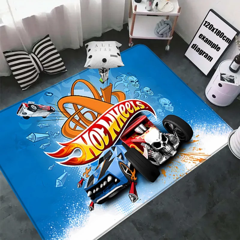 Doormat for Hot Wheels Welcome Mat Living Room Carpets Bathroom Rug Kitchen Balcony Long Mat Floor Mat Home Decor Custom Rugs