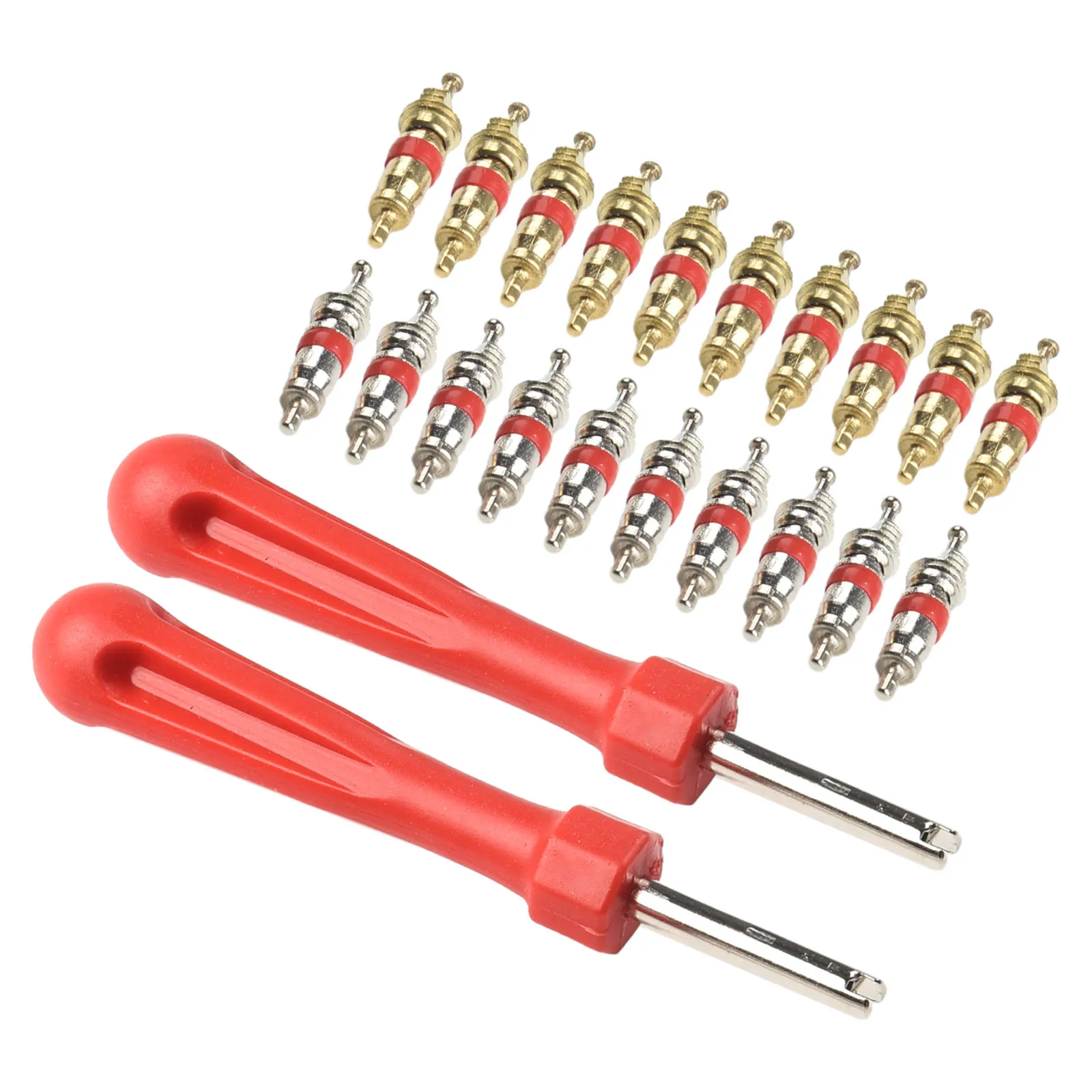 

Remover Tools R134a Valve Cores 242pcs/set Air Conditioning Copper Hose Adapter R134a Remover Tool Kit Car High Quality