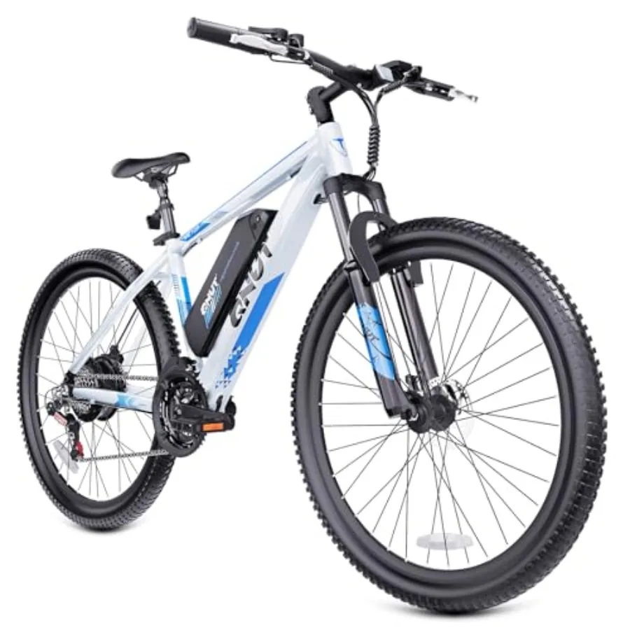 

Electric Bike for Adults 750W Peak 26 Ebike for Men Women Teens with 375WH Battery 21 Speed 20Mph Up to 40 Miles Front Suspensi