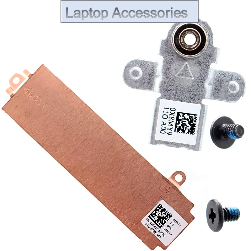 New M. 2 2280 SSD heat sink 26x1y 026x1y for Dell G15 5510 5511 5515 5520 5521 5525 heatsink Bracket X8My9 0x8My9